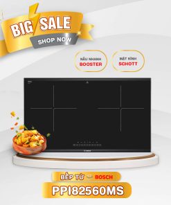 Bếp Từ 2 Vùng Nấu BOSCH PPI82560MS Series 8