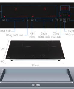 Alternative view of Bếp điện từ đôi PRTH-2022