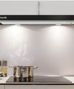 Máy Hút Mùi Âm Tủ D'mestik ES3071 DMK Màu Đen-Inox