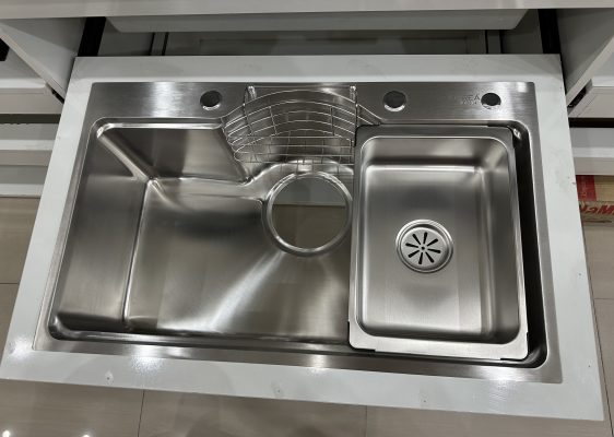 Chậu rửa bát 1 hố Oval Korea Inox 304 7546