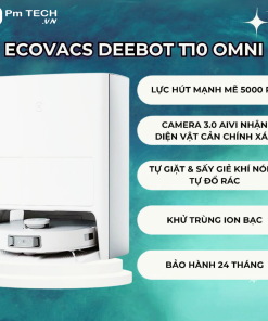 Robot hút bụi lau nhà T10 Omni – Tự giặt giẻ lau, đổ rác