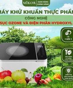 Máy Khử Khuẩn Thực Phẩm MIKOR MR11 Công Nghệ Điện Phân Hydroxyl Diệt Khuẩn Hiệu Quả