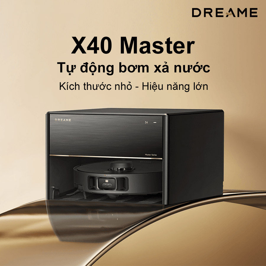 Robot lau nhà Dreame X40 Master Quốc Tế - Hình ảnh 2
