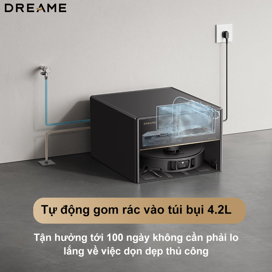 Robot lau nhà Dreame X40 Master Quốc Tế - Hình ảnh 9