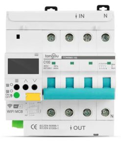Át điện chống giật cách ly Pmtech 100A3P có WiFi