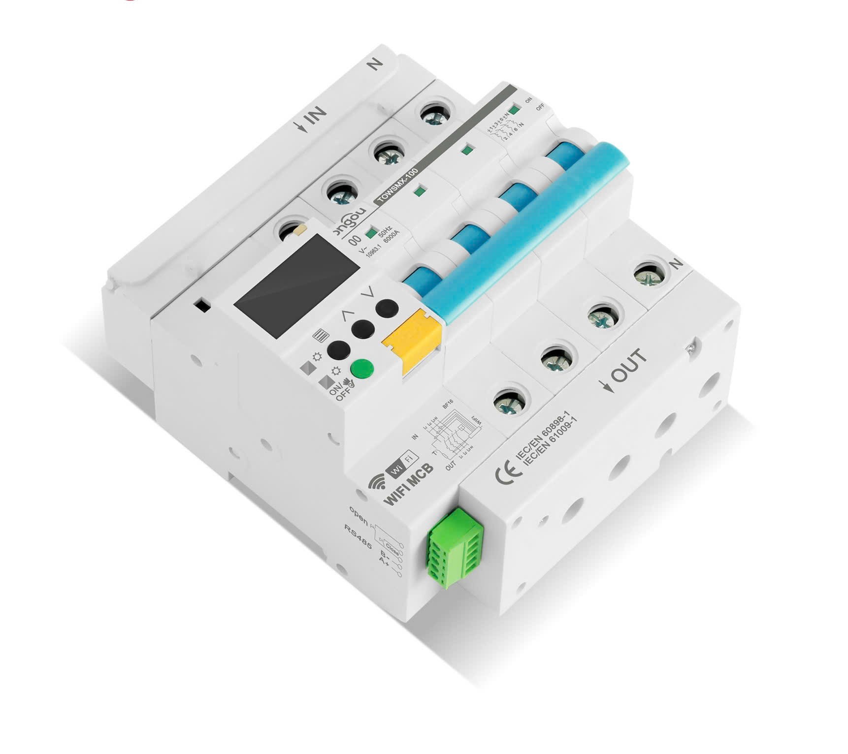 Át điện chống giật cách ly Pmtech 100A3P có WiFi - Hình ảnh 3