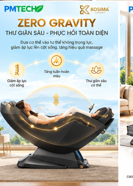 Ghế massage Kosima Maximus – New 2026 - Hình ảnh 5