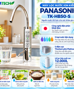 Alternative view of Máy lọc nước ion kiềm Panasonic TK-HB50-S – Công nghệ Nhật Bản