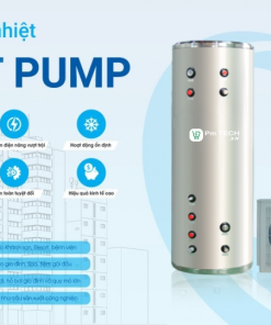 Alternative view of Máy nước nóng Heat pump PMTECH cho gia đình 200 lít – Giải pháp nước nóng tiết kiệm điện