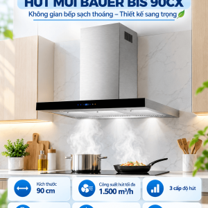 Hút mùi Bauer BIS 90CX