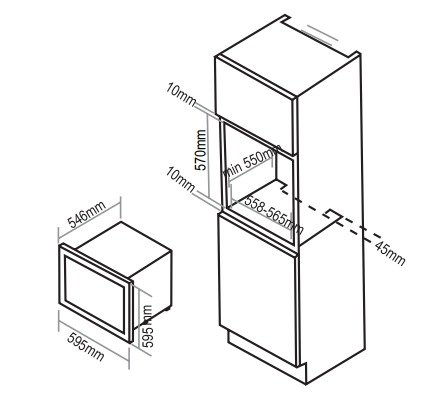 Lò nướng Bauer BMV9P72SL – Thiết kế âm tủ sang trọng - Ảnh 2